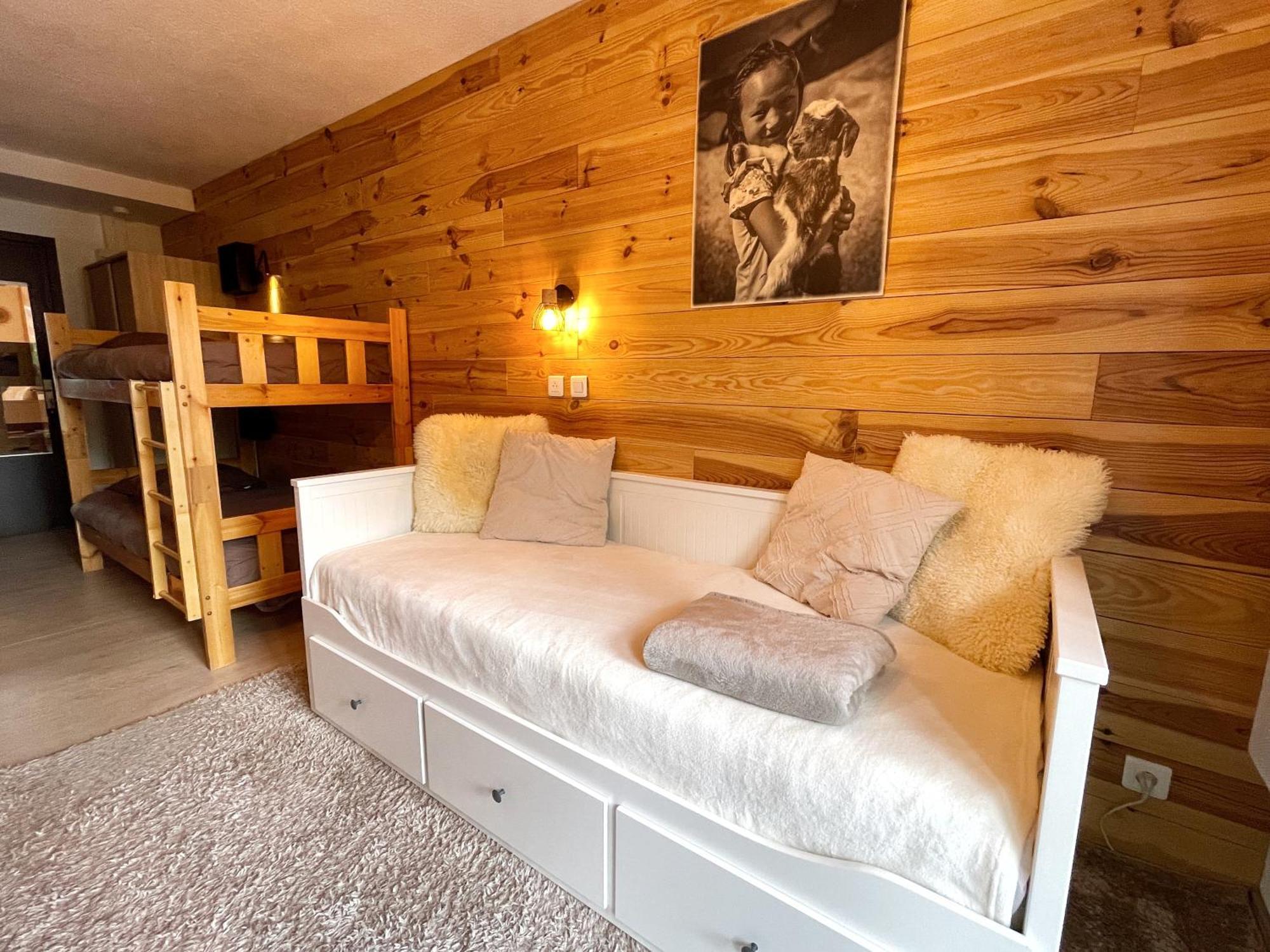Chalereux Studio A La Montagne Auron Exteriér fotografie