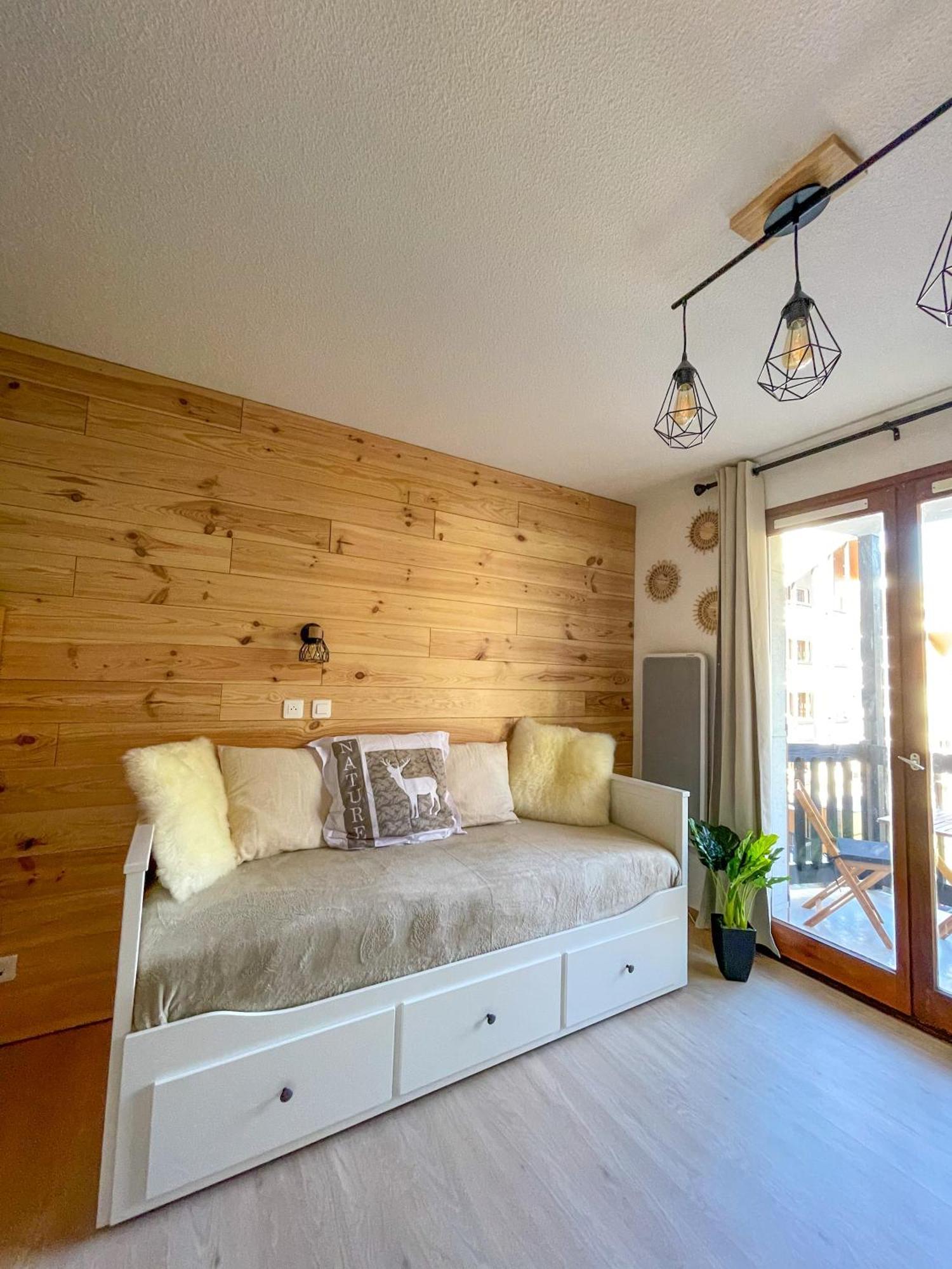 Chalereux Studio A La Montagne Auron Exteriér fotografie