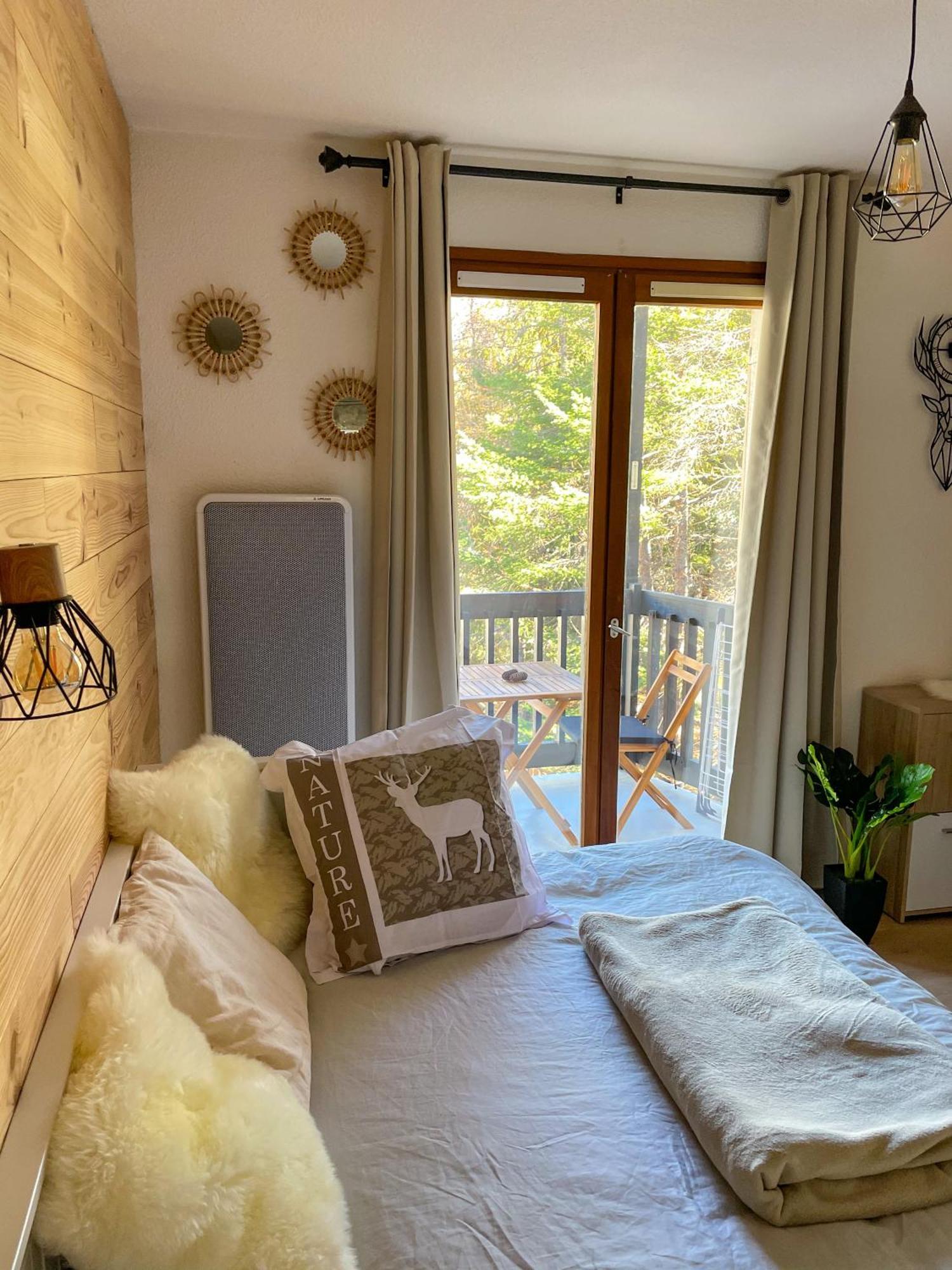 Chalereux Studio A La Montagne Auron Exteriér fotografie