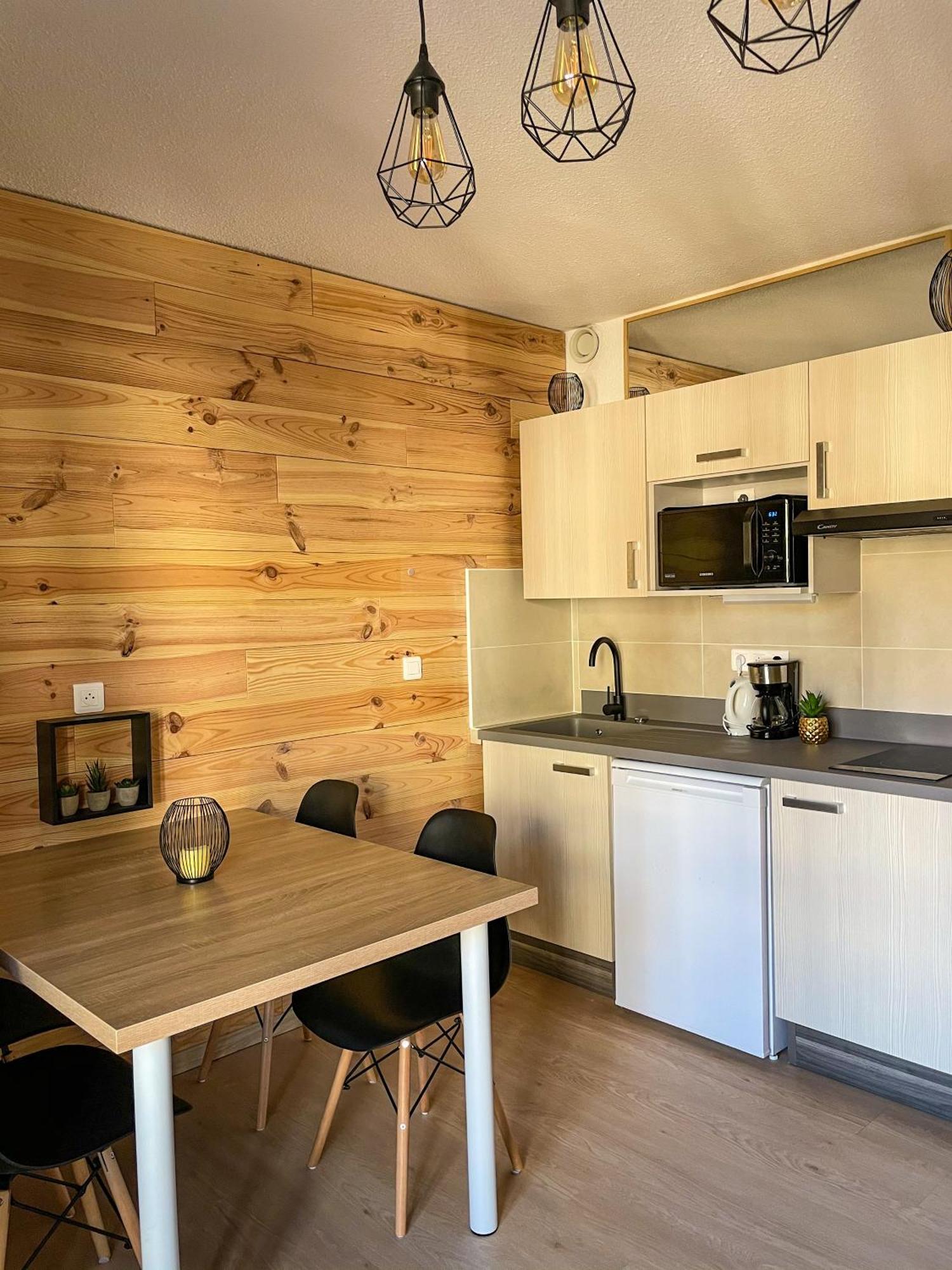 Chalereux Studio A La Montagne Auron Exteriér fotografie